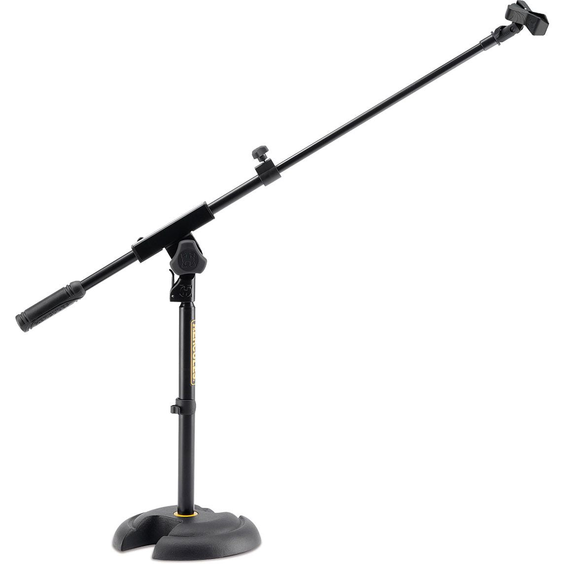 Hercules MS120B Low Profile Mic Stand w/Boom & Mic Clip