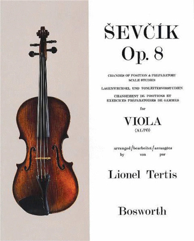 ?ev?ík: Viola Studies Op. 8