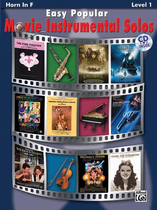 Easy Popular Movie Inst Solos - Horn