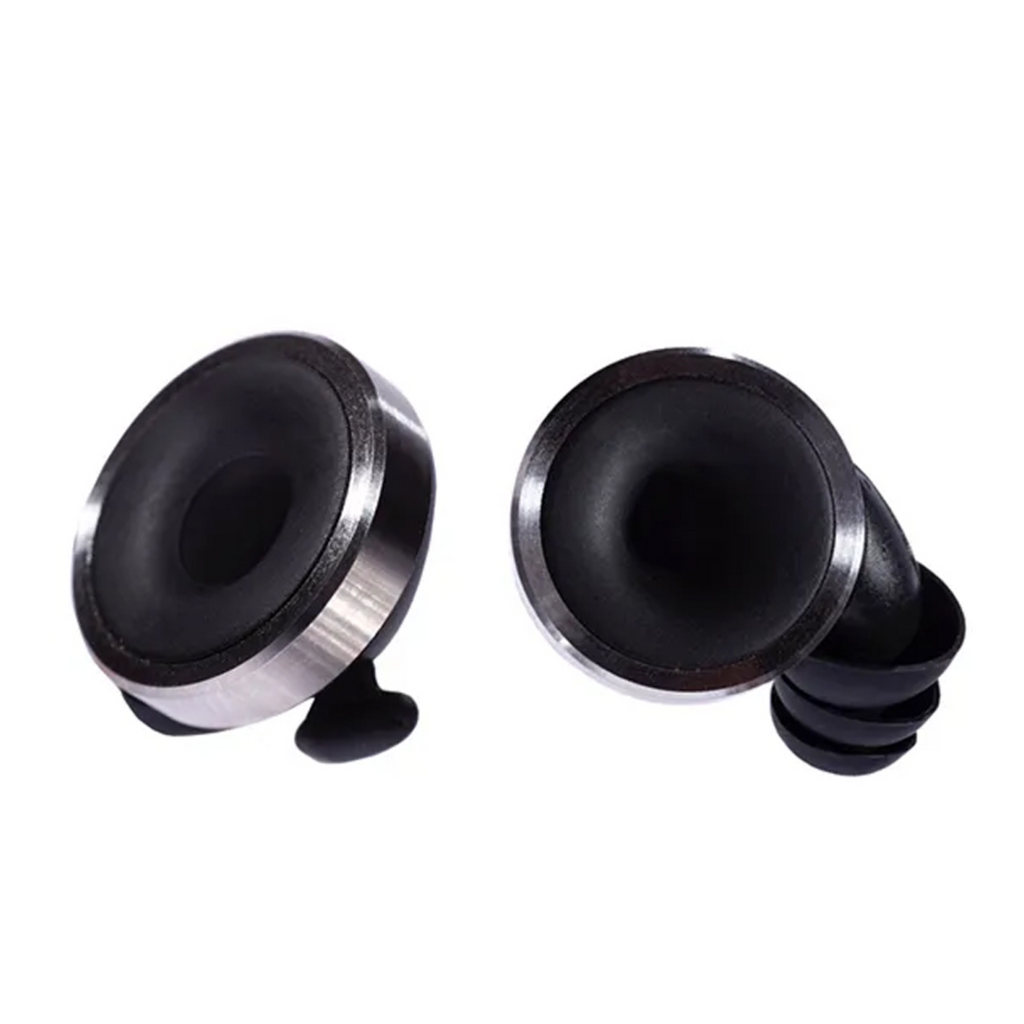 Limousine Adjustable Knops Earplugs, White