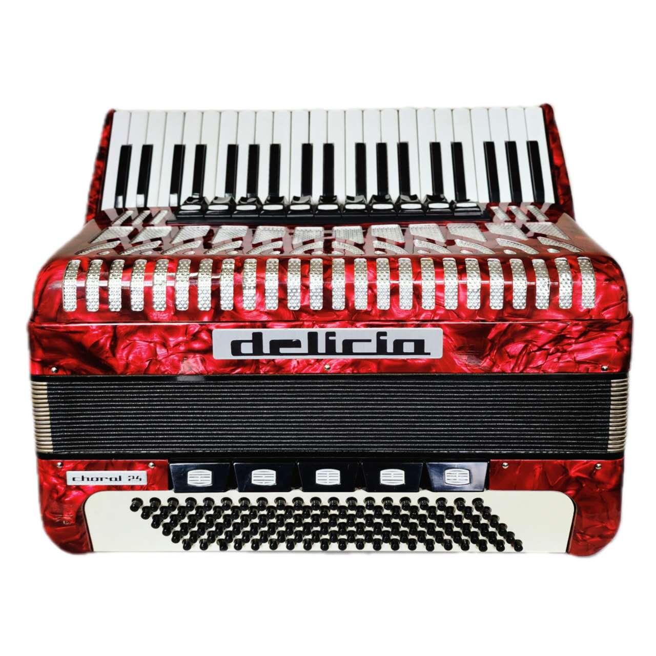 Delicia 120 Bass Choral 24 Piano Accordion | Second-Hand