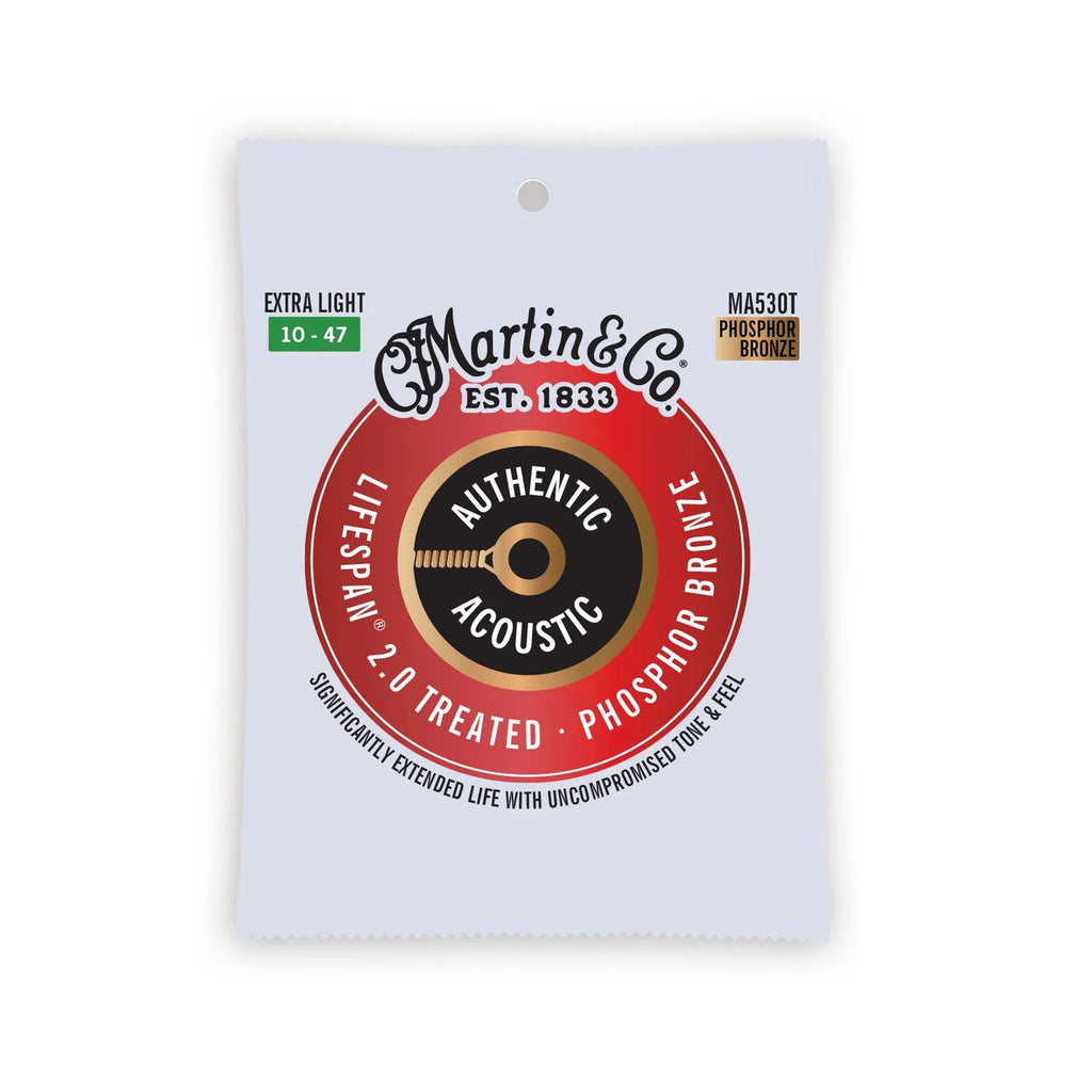 Martin Authentic Acoustic Lifespan? 2.0 Guitar Strings Phosphor Bronze