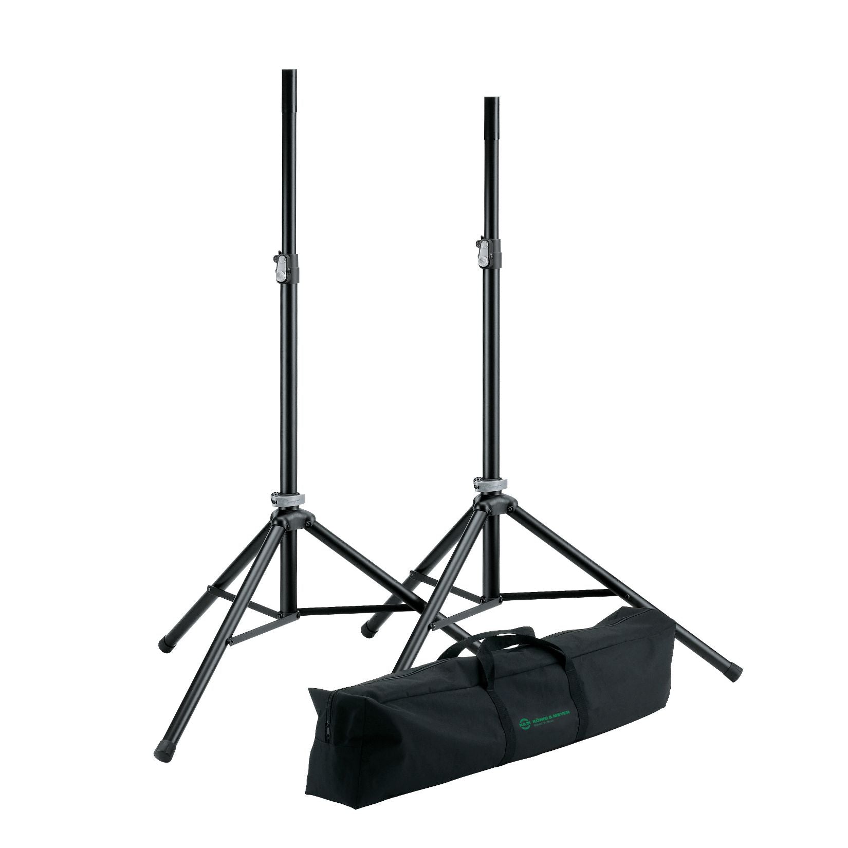 K&M 21449 Speaker Stands with Bag - Konig & Meyer
