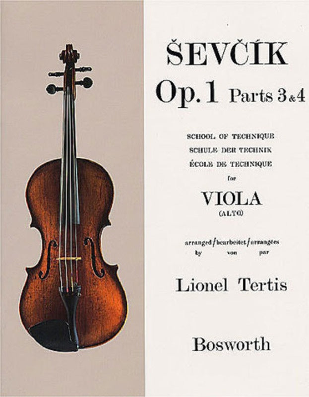 ?ev?ík: Viola Studies Op. 2 Part 1
