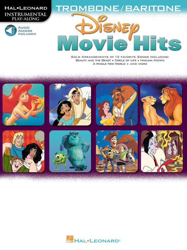Disney Movie Hits for Trombone / Baritone