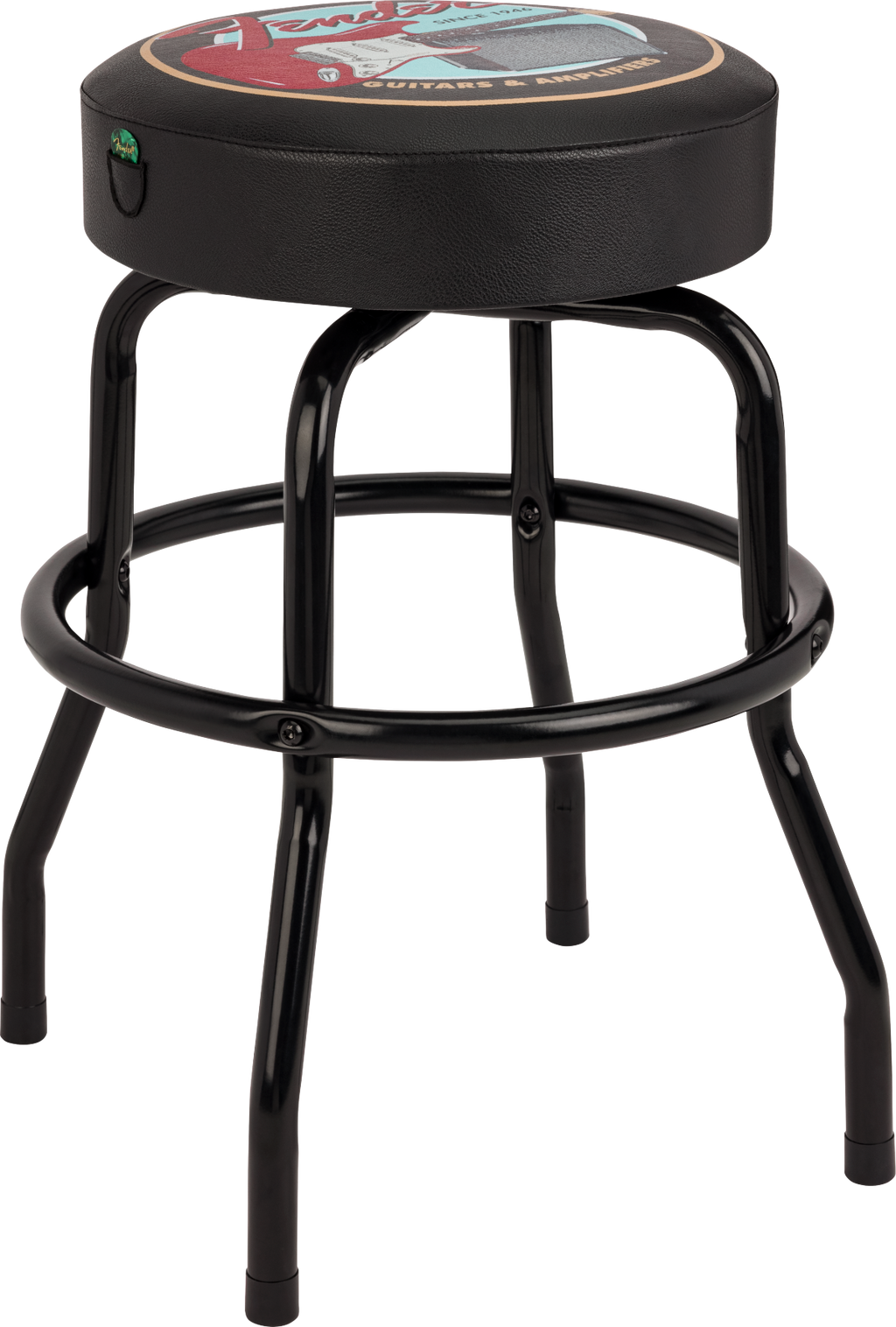 Fender Barstool- Guitars and Amps w/ pick pouch