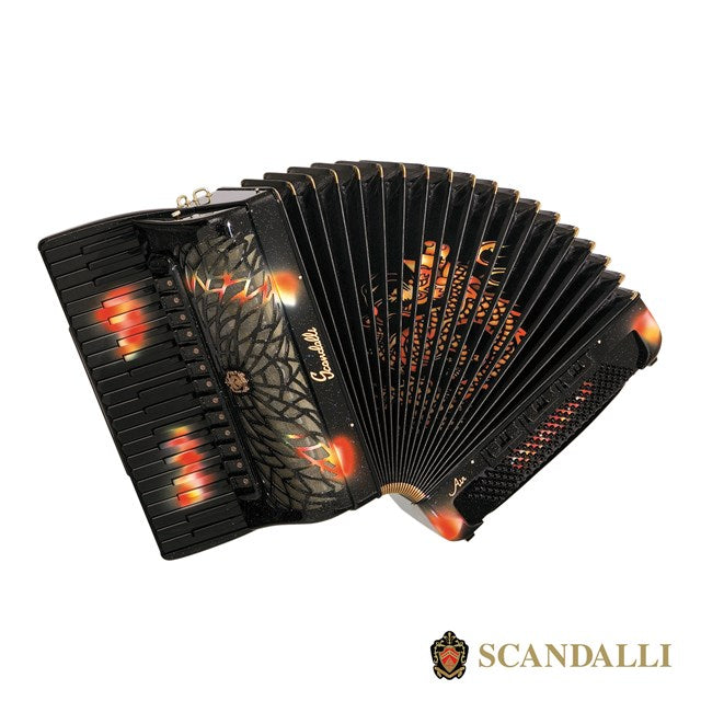Scandalli Special Gold Dragon 120 Bass