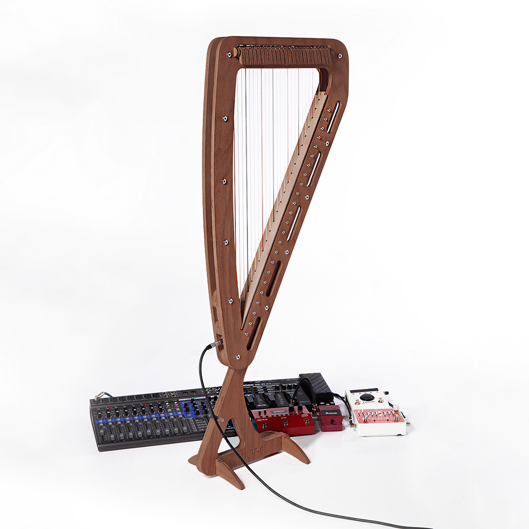 Harp-E - 24 Sting Harp with Carry Bag and carry straps included