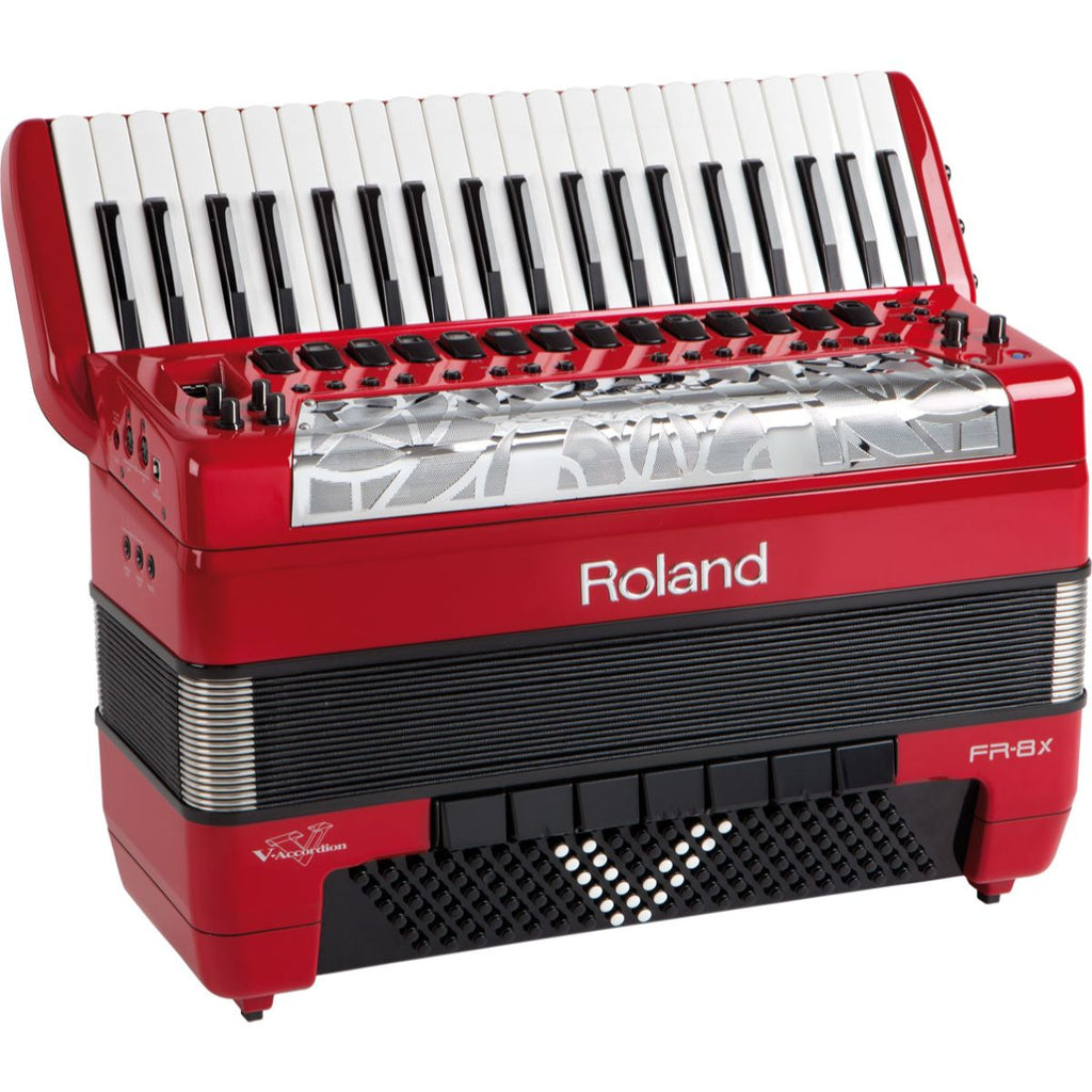 Second-Hand Roland FR-8x V-Accordion, 120 Bass, Red