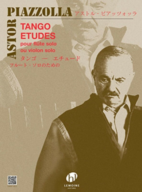 Piazzolla: Tango Etudes for Flute or Violin Solo