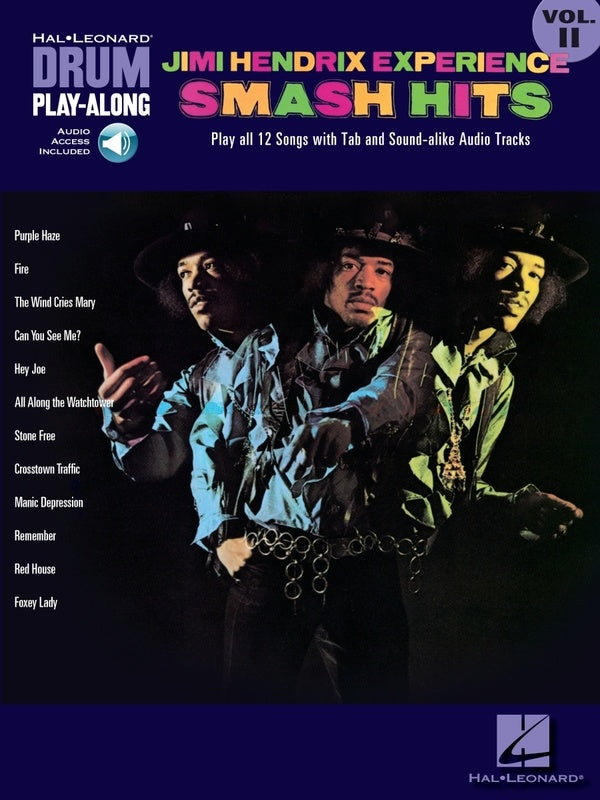 Jimi Hendrix Experience - Smash Hits, Drum Play-Along Volume 11