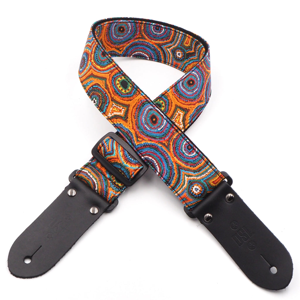 DSL 2" Guitar Strap Indigenous, Spice Dreaming