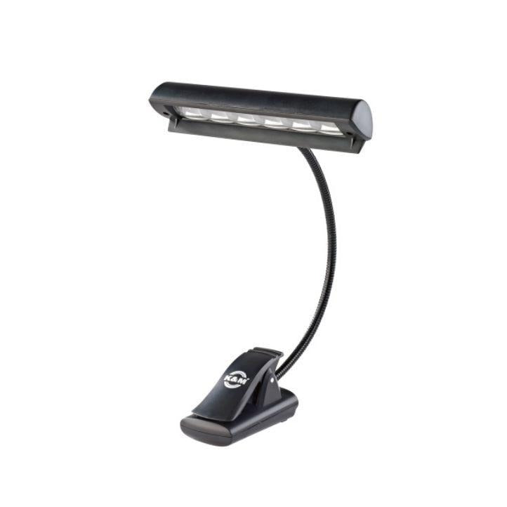 K&M 12244 Music Stand Light, Double2 LED FlexLight - Konig & Meyer