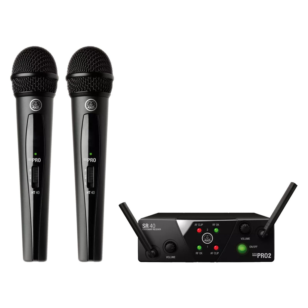 AKG Vocal Wireless System - WMS40 Mini Vocal Set