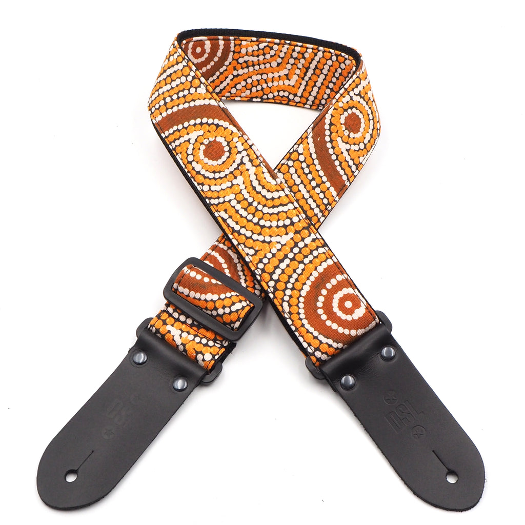 DSL 2" Guitar Strap Indigenous, Tingari Cycle