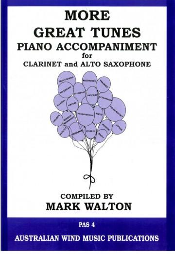 66 Great Tunes - Piano Acc. for Clarinet-Alto Sax