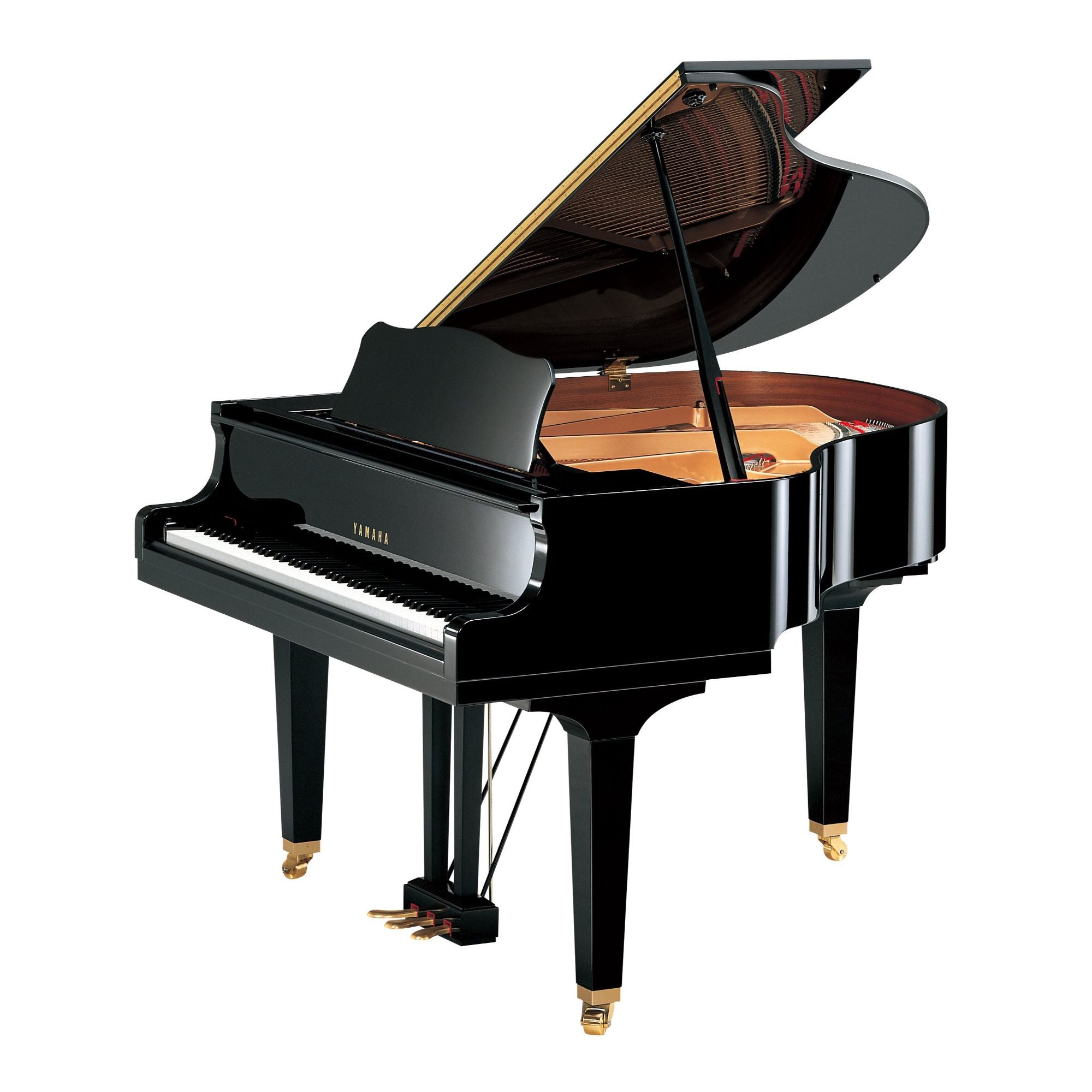 Yamaha C1X Grand Piano, Polished Ebony