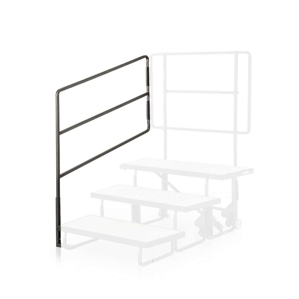Alges Choral Riser, Back Rail for 3rd Step