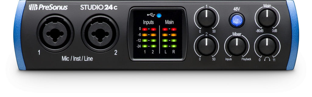 PreSonus Studio 24C Audio Interface | PreSonus Melbourne