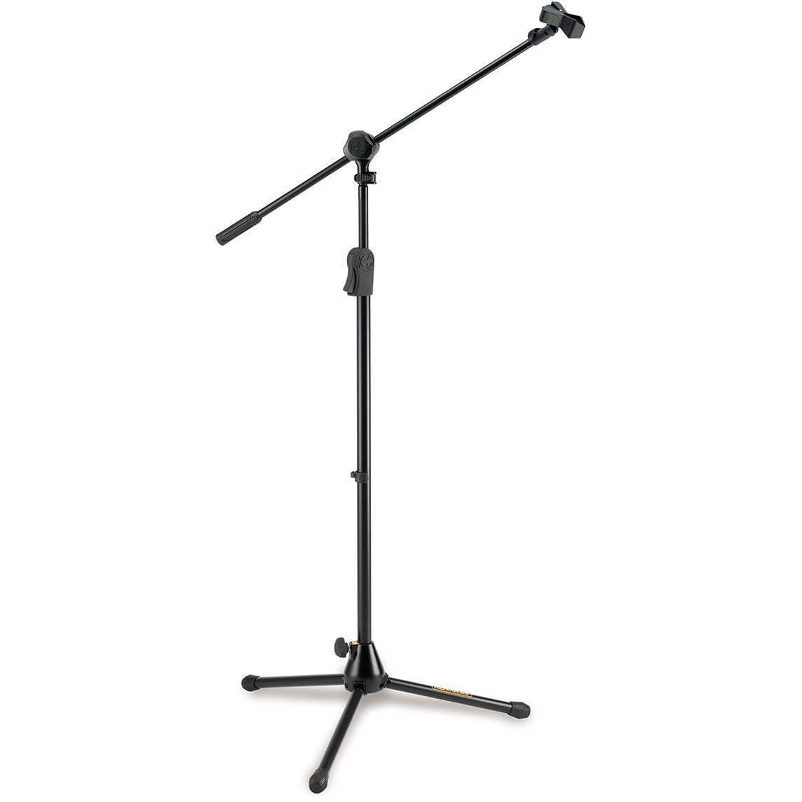 Hercules EZ Clutch Tripod Microphone Stand w/2-in-1 Hideaway Boom