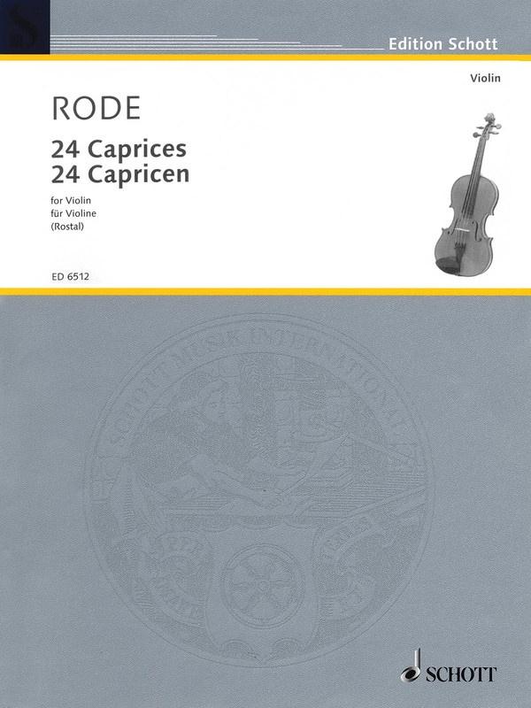Rode: 24 Caprices for Violin