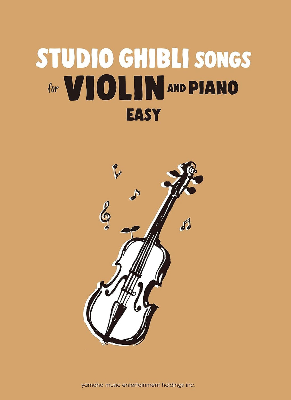 Studio Ghibli Songs for Easy Violin & Piano
