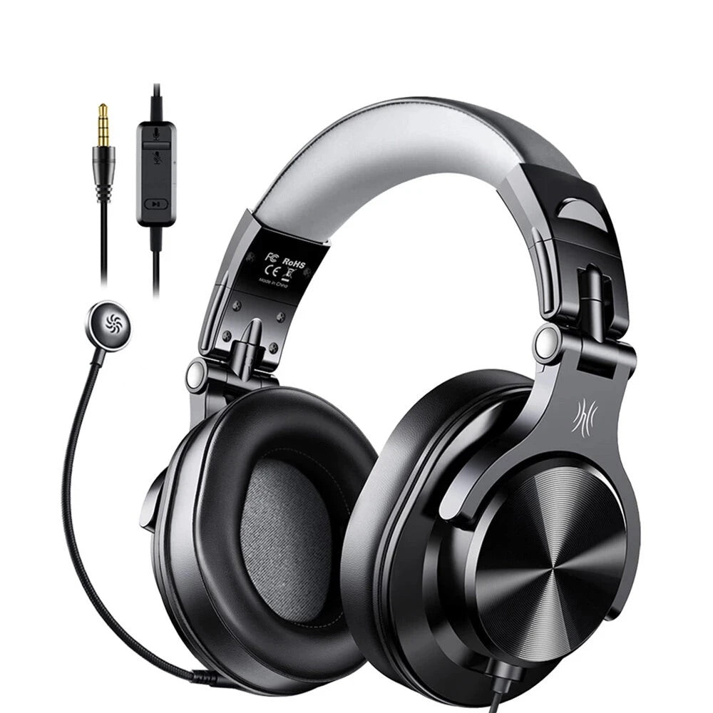 OneOdio A71 Wired Over-Ear Headphones with Mic