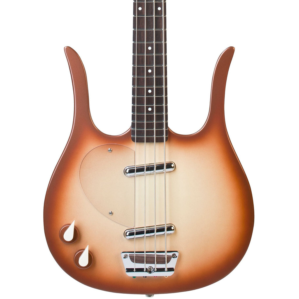 Danelectro '58 Longhorn Bass, Copper Burst, Left Handed