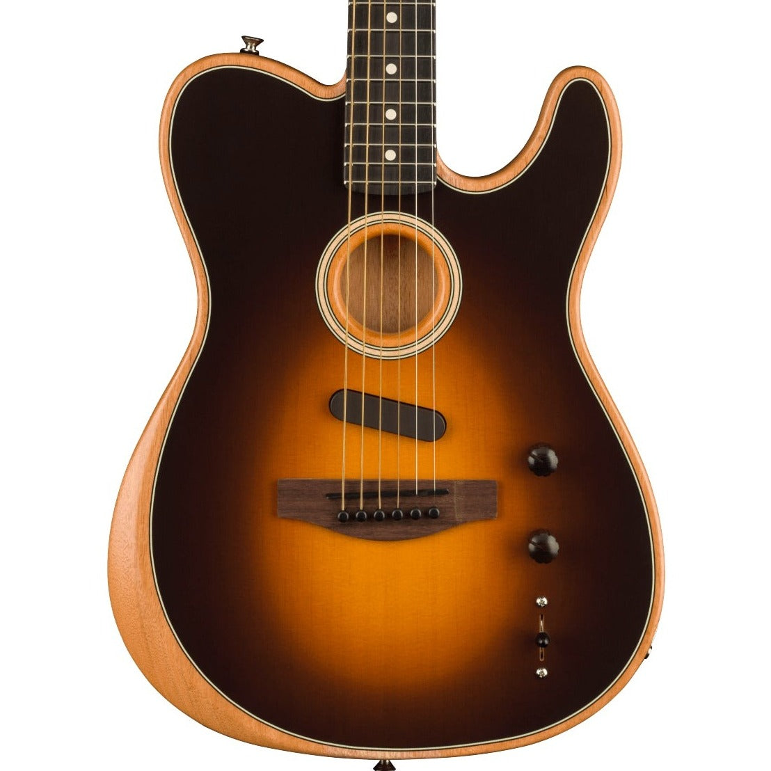 Fender American Acoustasonic Telecaster, Black