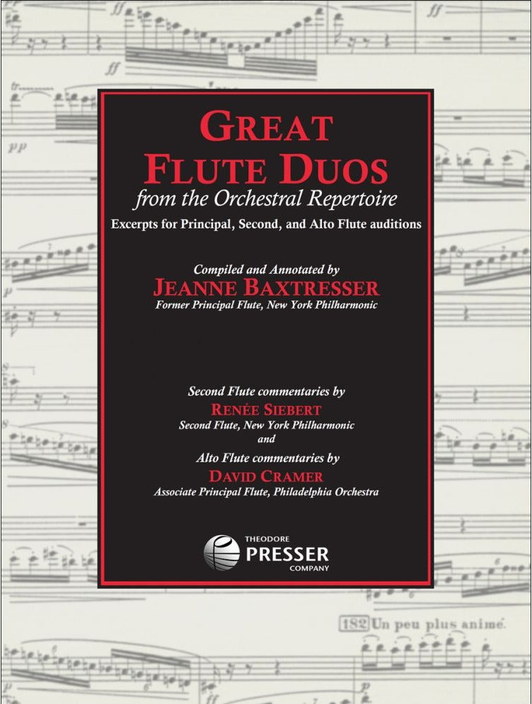 Baxtresser: Orchestral Excerpts for Flute (Revised Edition)