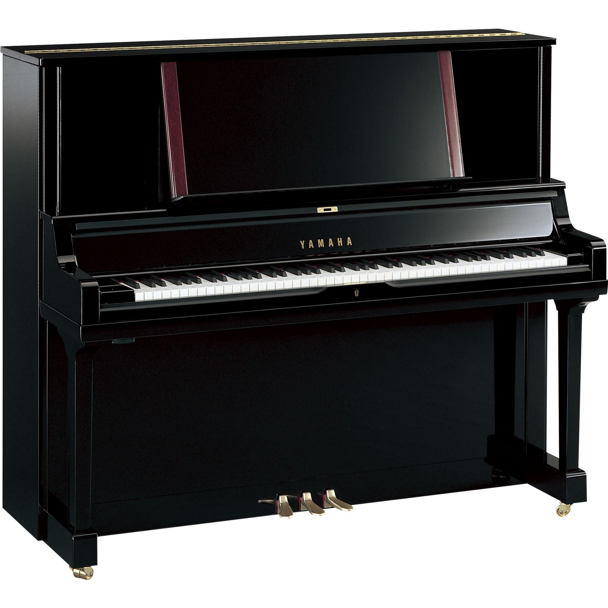 Yamaha YUS1 High Performance Upright Piano, Polished Ebony