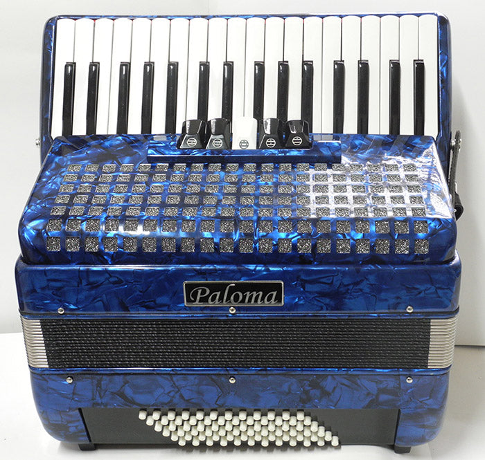 Paloma 722bk 72 Bass Accordion Black