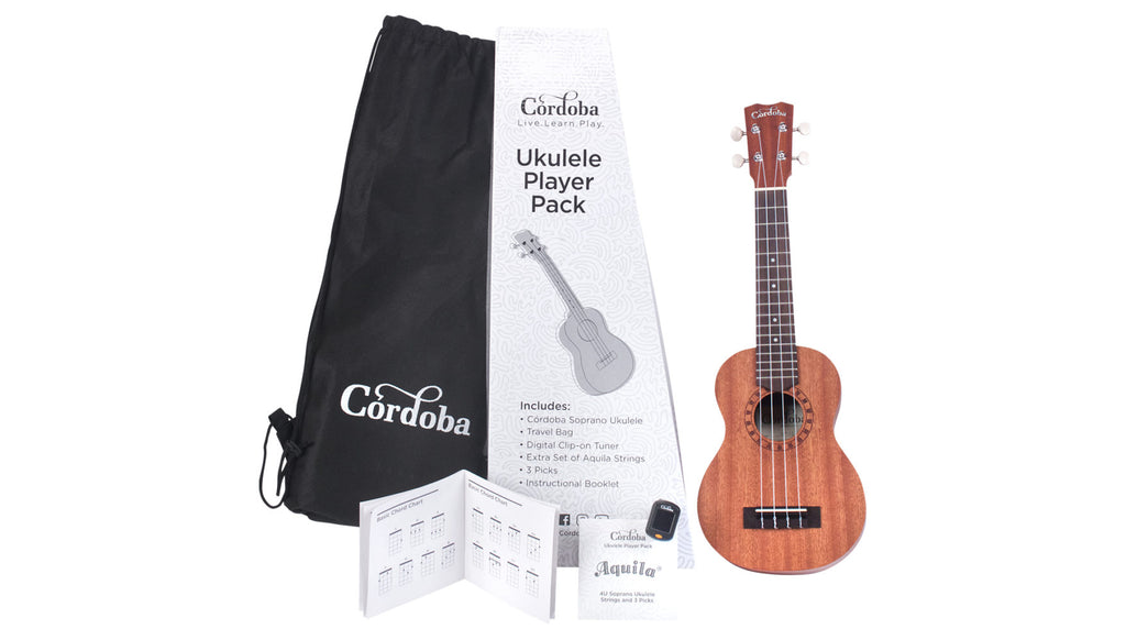 Cordoba UP100S Soprano Ukulele Pack | Melbourne