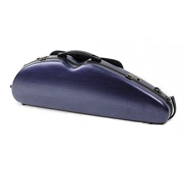 HQ Half Moon Violin Case, Brushed Red