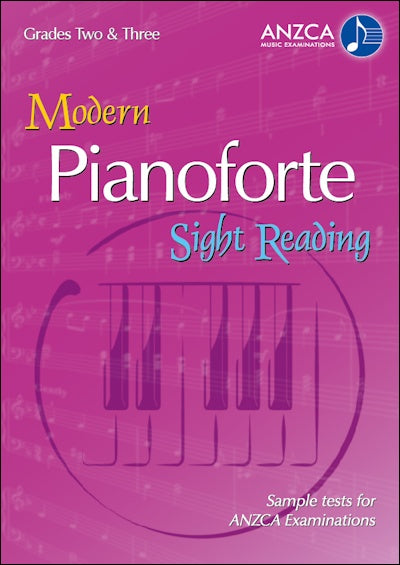 ANZCA Sight Reading - Modern Pianoforte, Prep to Grade 1