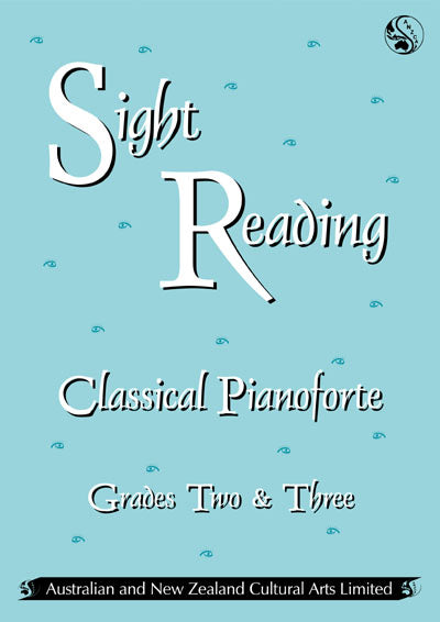 ANZCA Sight Reading - Classical Pianoforte, Preparatory to Grade 1