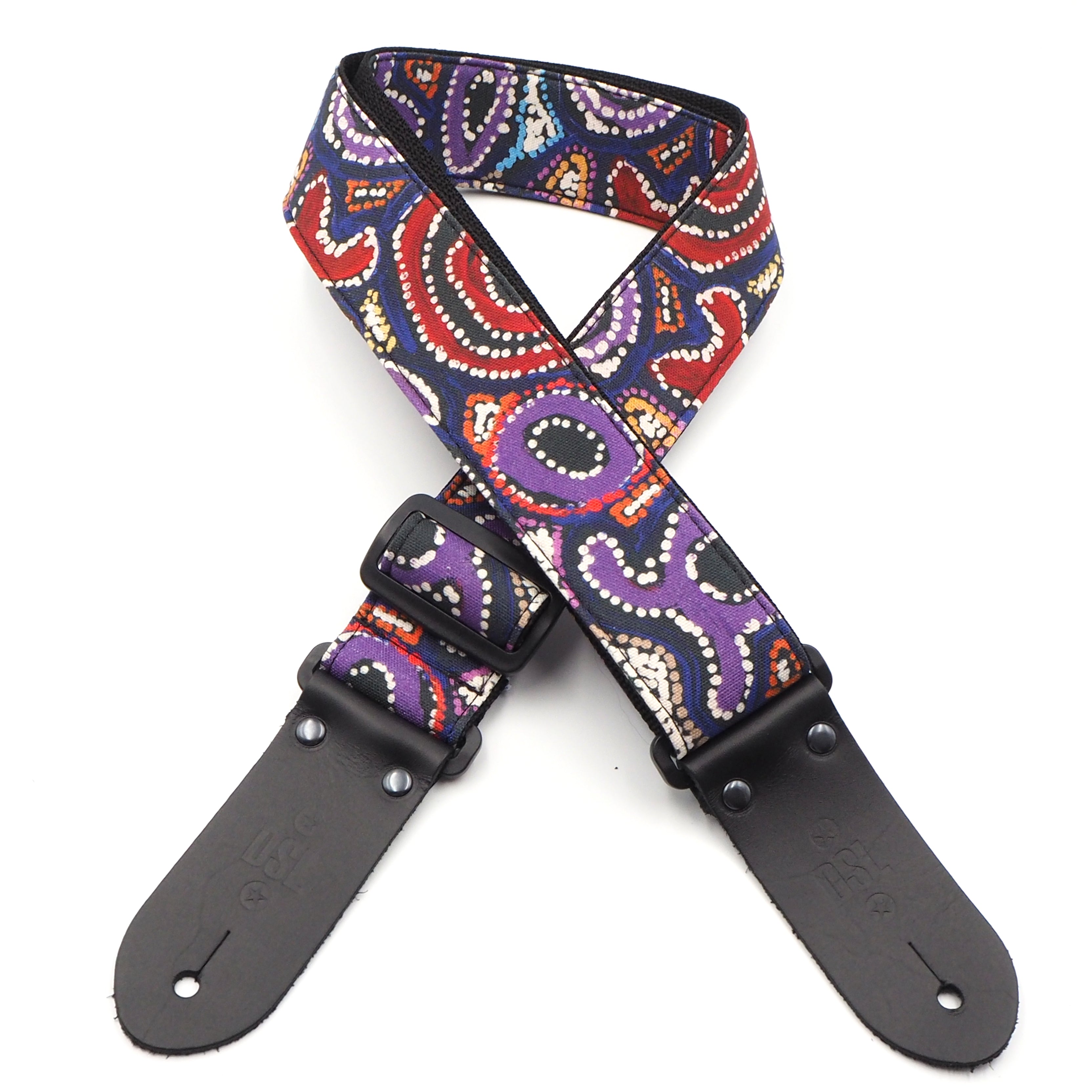 DSL 2" Guitar Strap Indigenous, Native Seed Dreaming