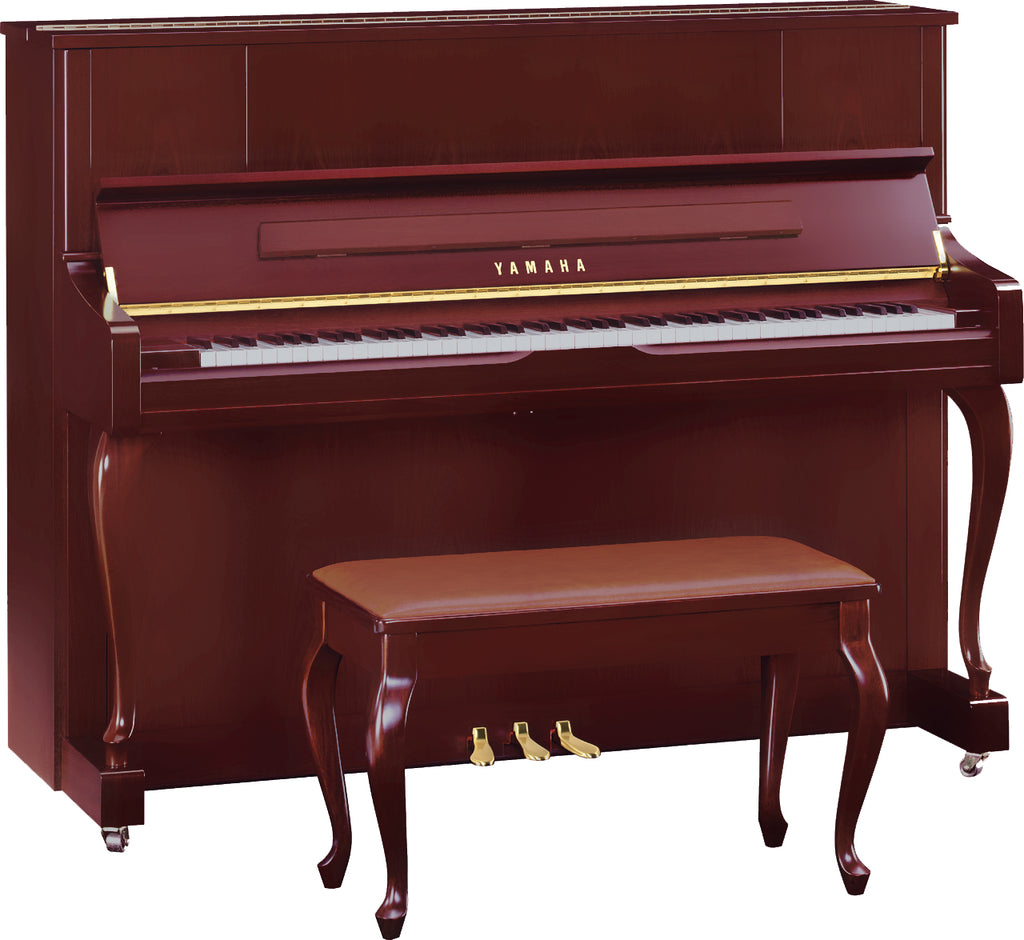 Yamaha U1J Upright Piano, Polished Ebony