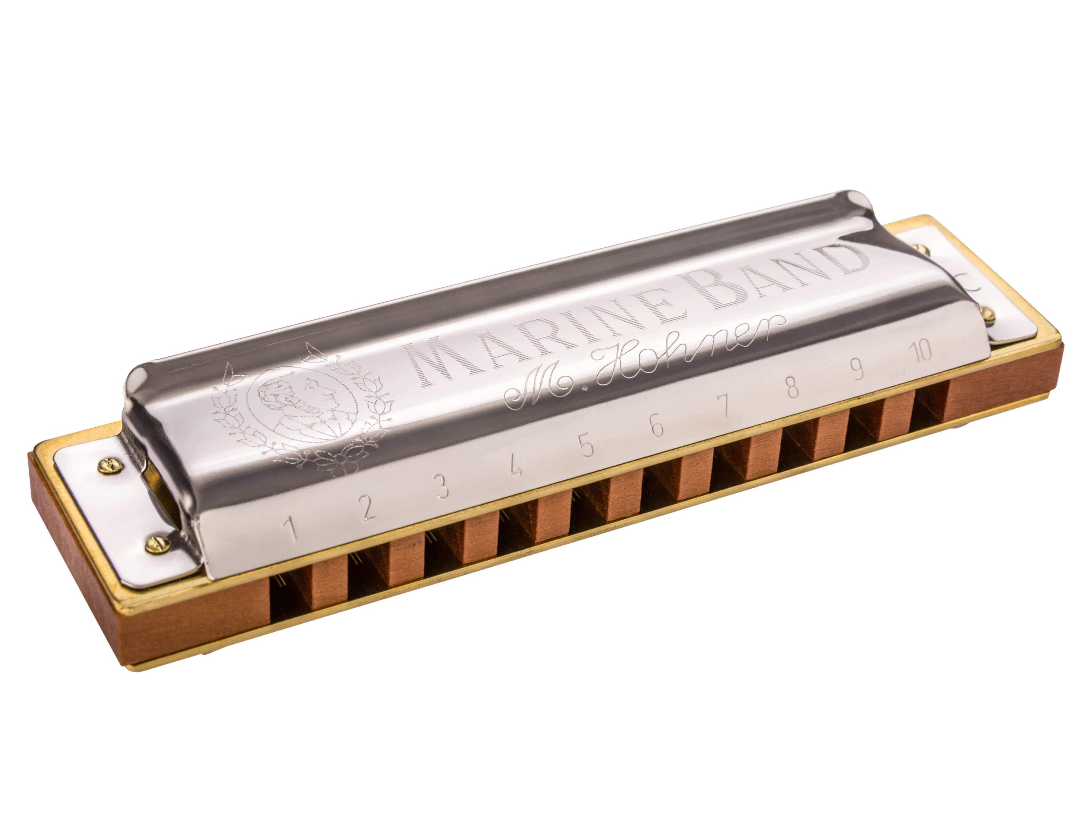Hohner Marine Band 1896 Classic 10-Hole Diatonic Harmonica