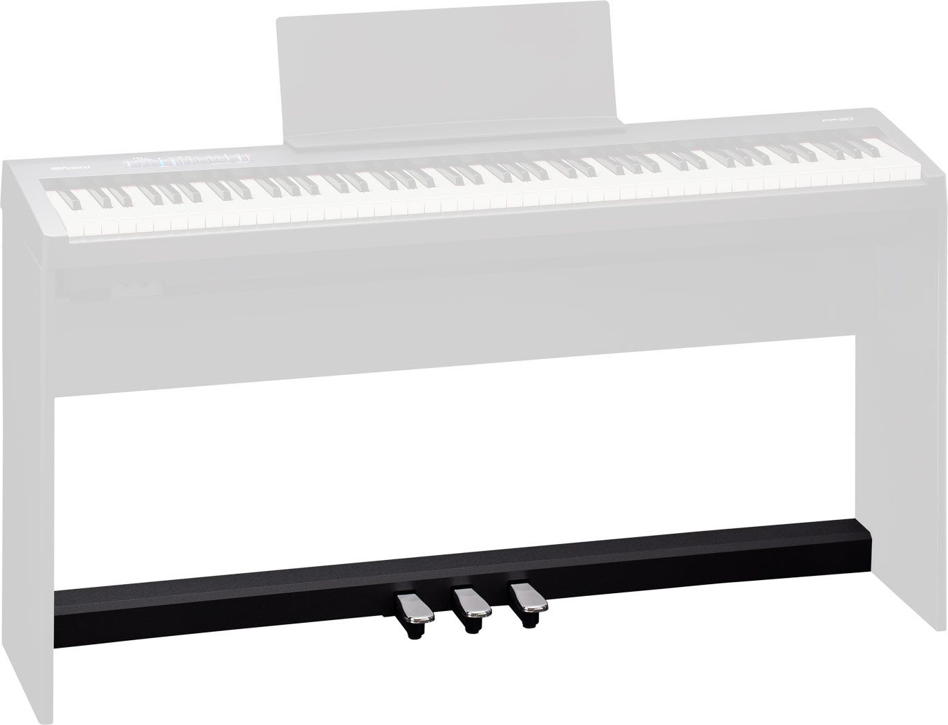 Roland KPD-70 Pedal Unit for FP-30X Piano, Black