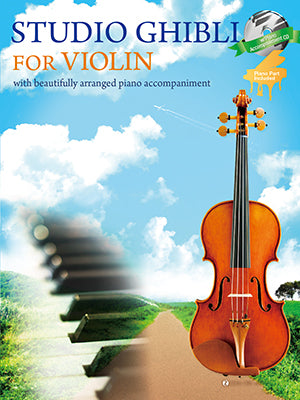 Ghibli Jazz for Violin & Piano with CD - Joe Hisaishi