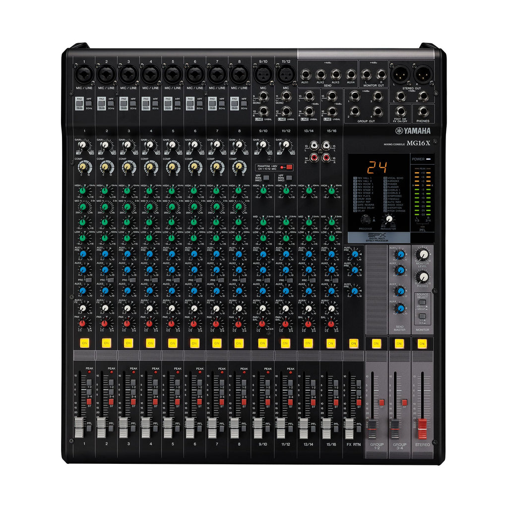 Yamaha, MG16XU, 16, Channel, Mixer, YAMAHA,