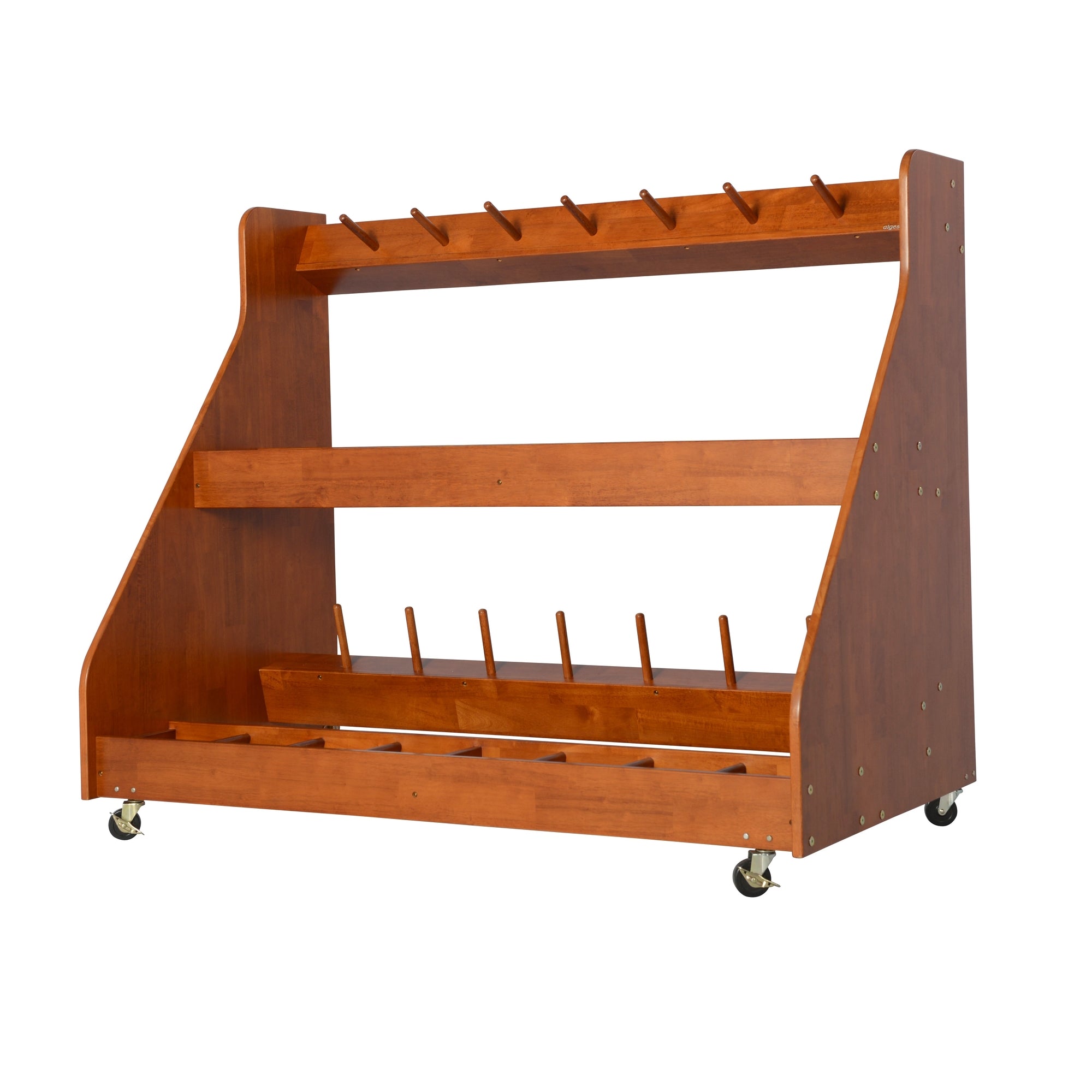 Alges Mobile Instrument Storage - 20-Unit Guitar Rack
