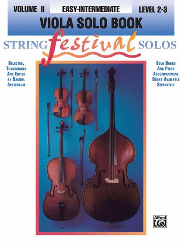 String Festival Solos for Viola - Book 2
