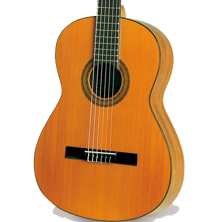 Esteve 4ST Nylon String Guitar, Solid Spruce Top