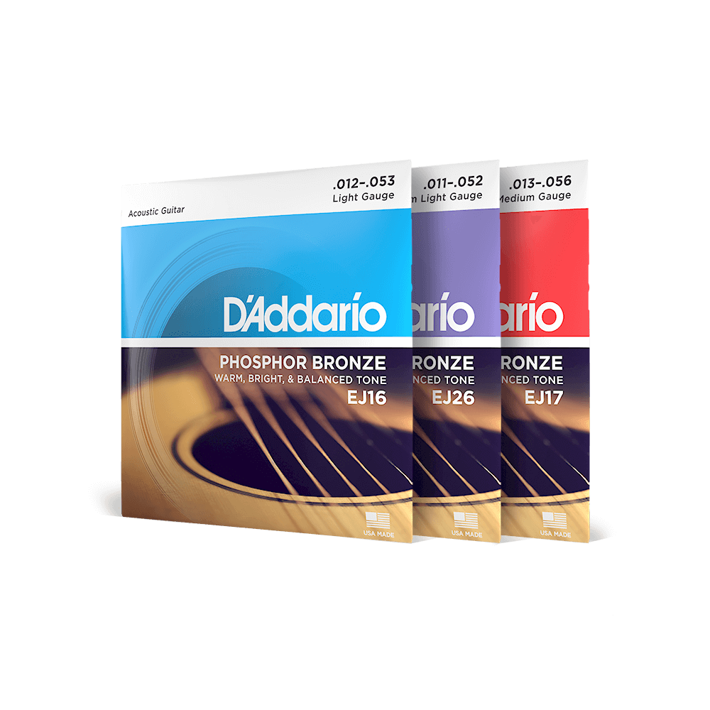 D'Addario Phosphor Bronze Acoustic Guitar Strings - Melbourne