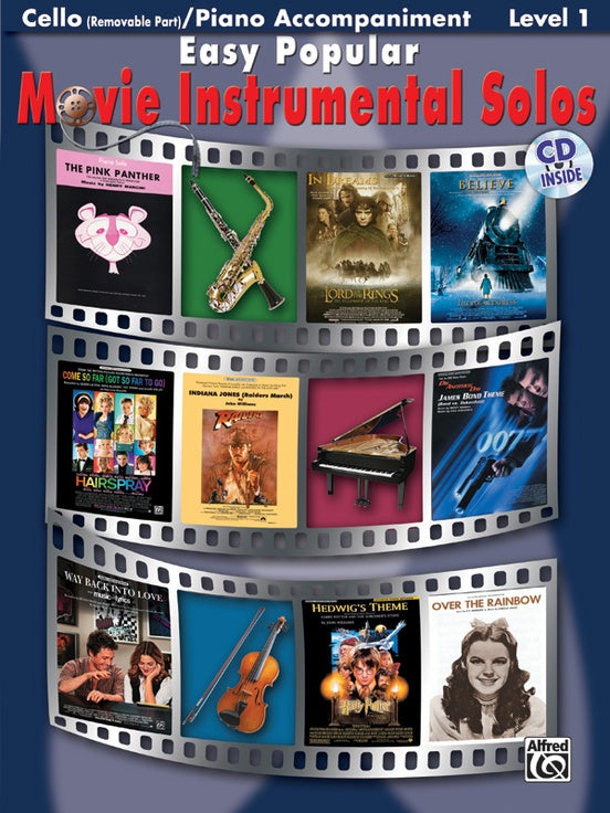Easy Popular Movie Inst Solos - Cello