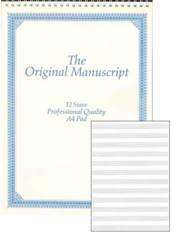 Hal Leonard Bass Guitar Manuscript Paper