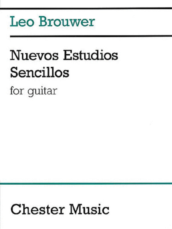 Brouwer: Nuevos Estudios Sencillos