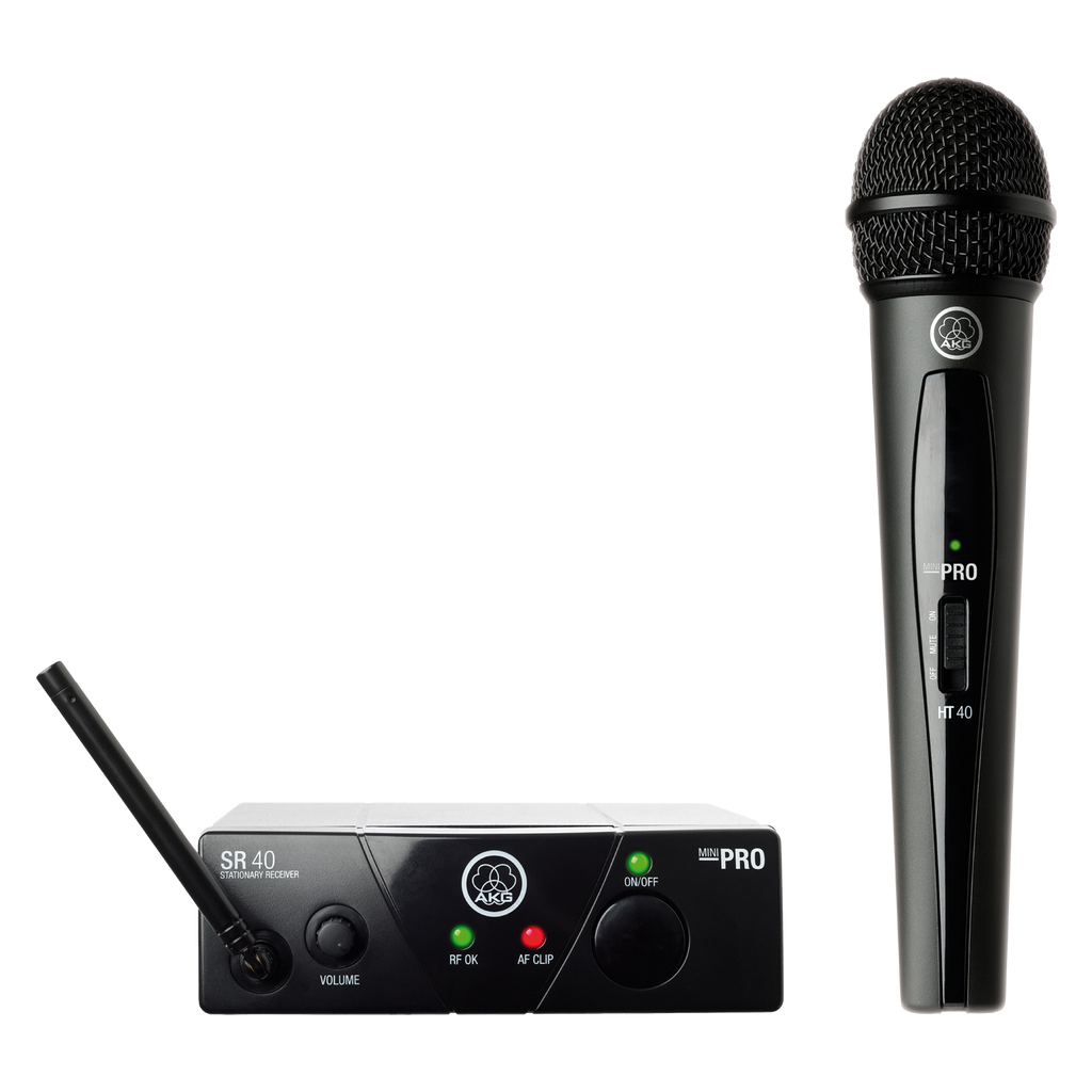AKG Vocal Wireless System - WMS40 Mini Dual Vocal Set A+C Band